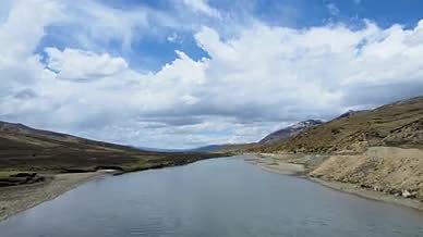 4K航拍高原河流水源自然资源视频的预览图